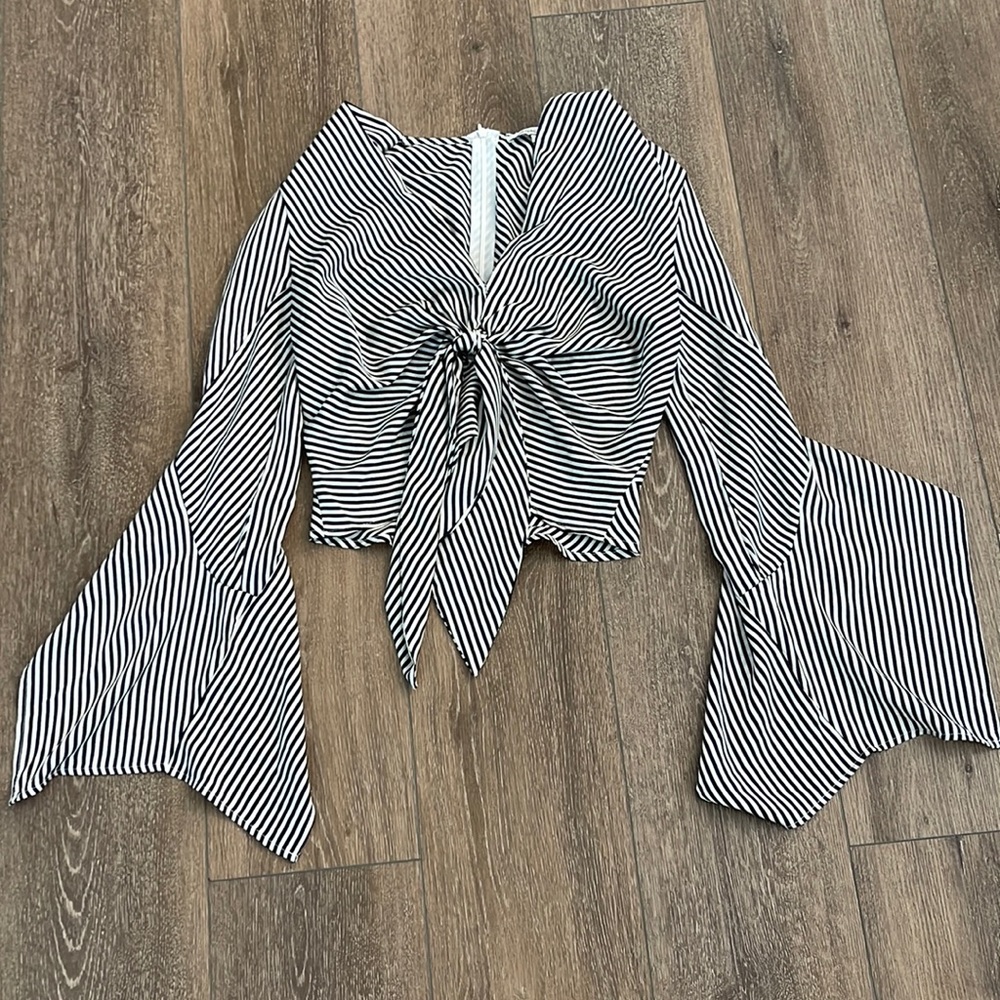 Striped Crop Top